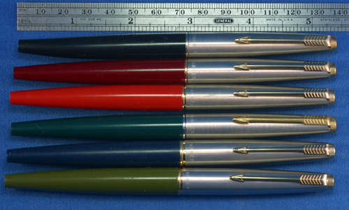 New old stock PARKER 45s W/ GOLD PLATED TRIM