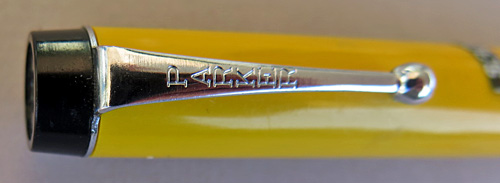 PARKER BIG RED IN MANDARIN YELLOW. BALL POINT