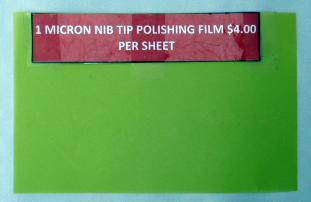 1 micron nib polishing film