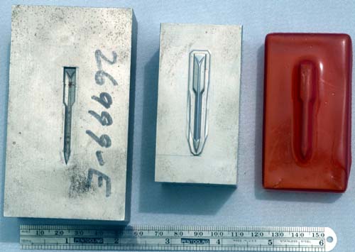 PARKER FACTORY TOOLING USED TO STAMP OUT PEN CLIPS