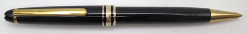 ITEM #5281: MONT BLANC 164 BALLPOINT PEN IN BLACK. SN# MY1122233
