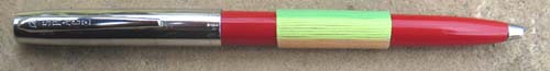 FISHER SPACE PEN. New Old Stock. Red with chrome cap and trim