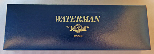 6234: WATERMAN EXPERT I PENCIL IN BLACK WITH BULBOUS BANDS, IN CLEAN BOX