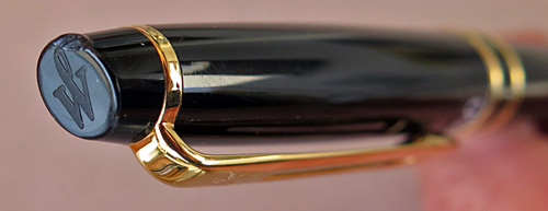 6234: WATERMAN EXPERT I PENCIL IN BLACK WITH BULBOUS BANDS, IN CLEAN BOX