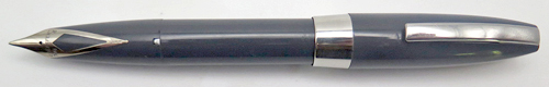 ITEM #6439: SHEAFFER PFM I SNORKEL IN DARK BLUISH GREY. FINE INLAID NIB