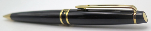 ITEM #6484: WATERMAN EXPERT II PENCIL IN BLACK LACQUER. In box with papers.