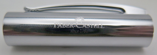 ITEM #6615: FABER CASTEL IN YELLOW. PLASTIC BARREL WITH CHROME CAP & TRIM.