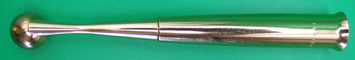 ITEM #6705: PARKER DESK BASE SOCKET. GOLD FILLED WITH MAGNETIX. FITS 45s, 51s + 61s.
