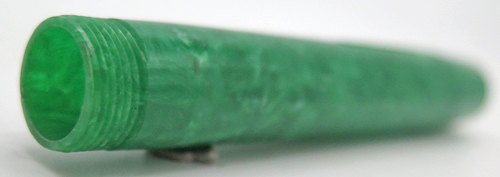 ITEM #6706: NEW OLD STOCK SHEAFFER BARREL IN JADE GREEN. GREAT COLORING. 