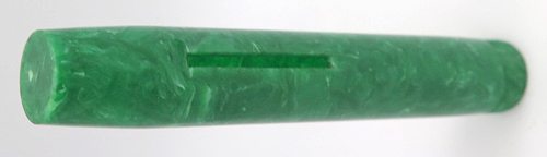 ITEM #6706: NEW OLD STOCK SHEAFFER BARREL IN JADE GREEN. GREAT COLORING. 