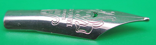 ITEM #6708: VISCONTI NIB IN BROAD. SILVER COLORED FINISH