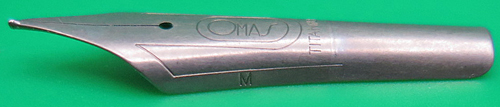 ITEM #6709: OMAS TITANIUM NIB IN BROAD