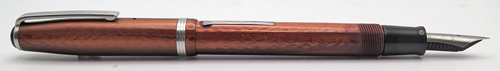 ITEM #6748: ESTERBROOK DEMI SJ FOUNTAIN PEN IN COPPER. DOUBLE JEWELE. FINE NIB #2556. LEVER FILLER.