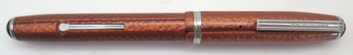 ITEM #6750: ESTERBROOK SJ DEMI FOUNTAIN PEN IN COPPER. DOUBLE JEWEL. MEDIUM NIB #1555. LEVER FILLER