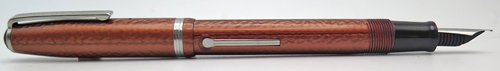 ITEM #6750: ESTERBROOK SJ DEMI FOUNTAIN PEN IN COPPER. DOUBLE JEWEL. MEDIUM NIB #1555. LEVER FILLER