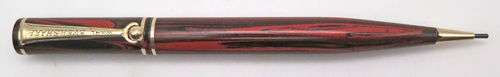 ITEM #6759: WAHL EVERSHARP GOLD SEAL WOODGRAIN PENCIL. ROLLED GOLD TRIM. GOLD SEAL ON TOP OF CAP AND ROLLER CLIP WITH NO BRASSING. 