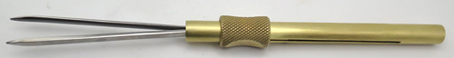 ITEM #D24: NIB HOLDER. SPECIALIZED TOOL TO FIRMLY HOLD WITH DAMAGING NIB TO RESHAPE, ALIGN OR BUFF. 