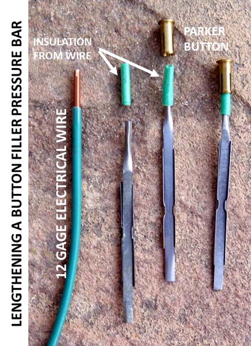 HOW TO LENGTHEN A PARKER BUTTON FILLER PRESSURE BAR