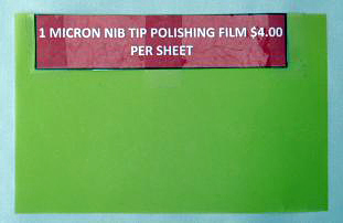 1 micron nib polishing film