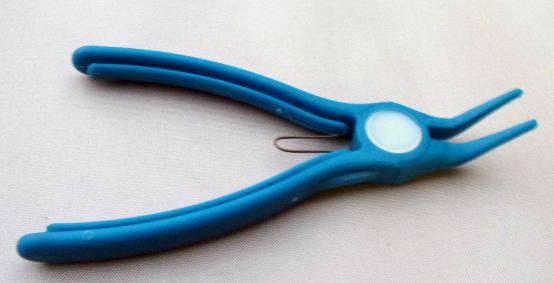 angled plastic pliers